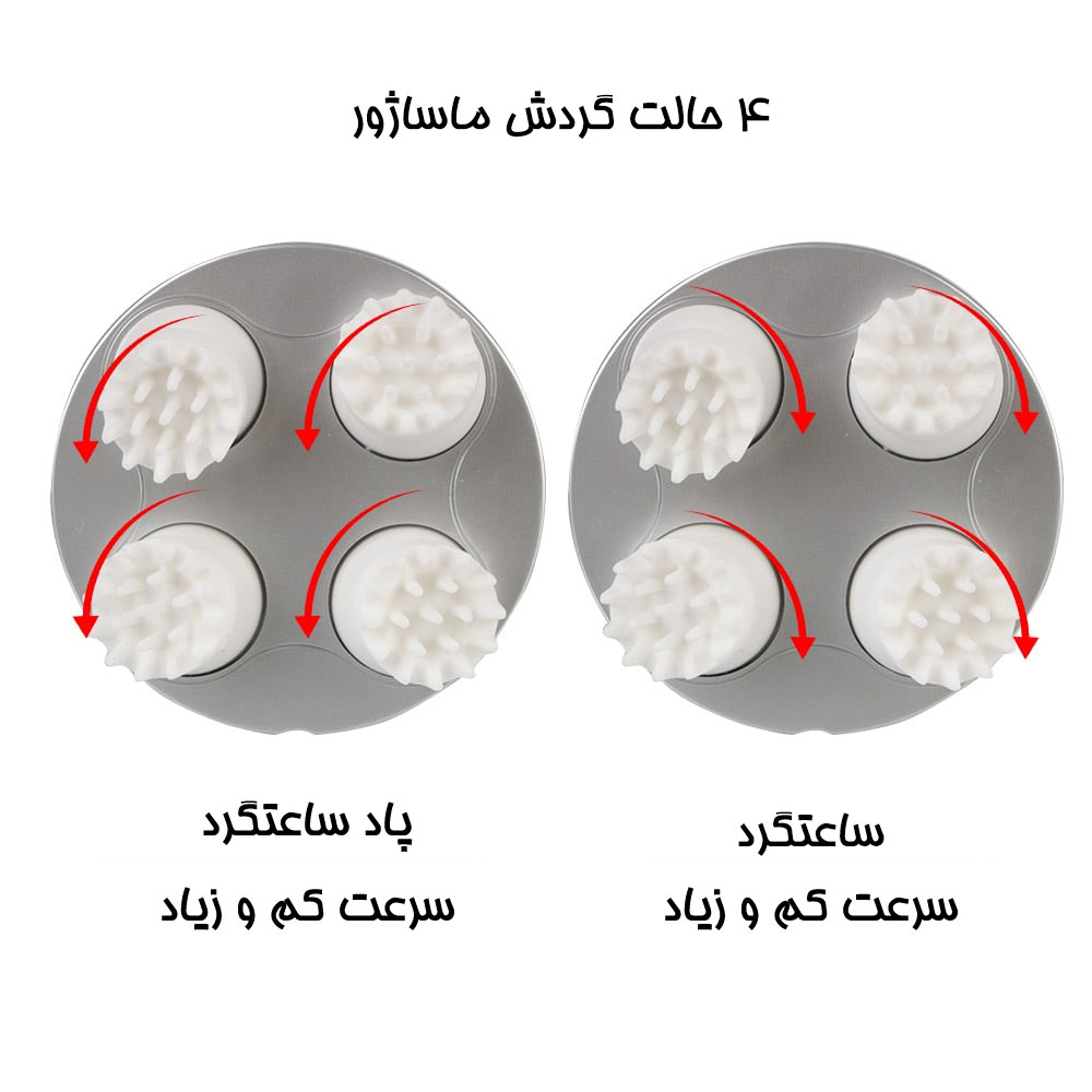 ماساژور برقی سر